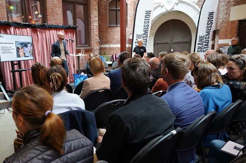 rapportsläpp hemlöshetsrapporten 2025 på Malmö Stadsteater